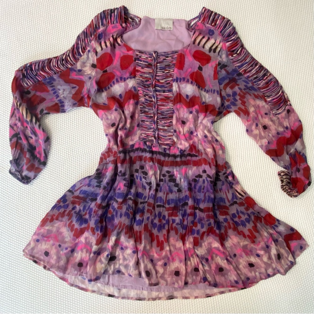 Anthro Unique Colorful Statement Dress